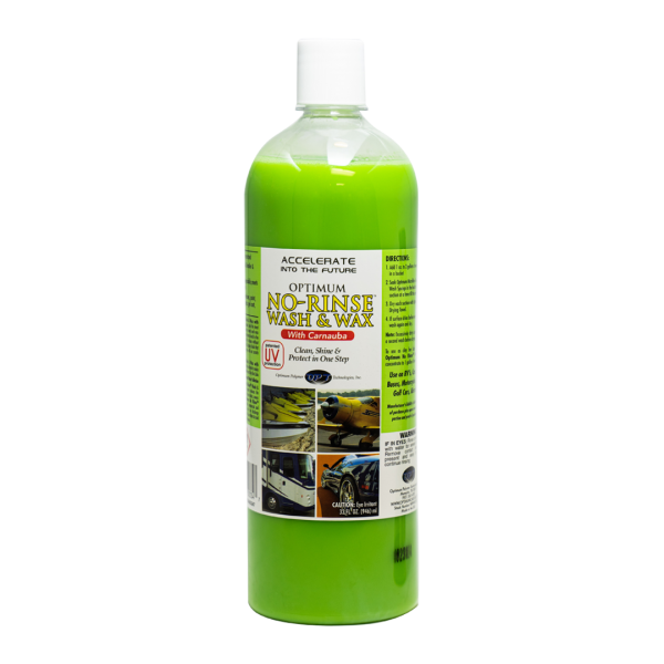 8 optimum no rinsewax 32oz