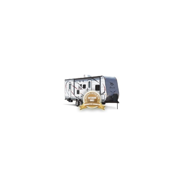 corrogated aluminum travel trailer exterior bronz