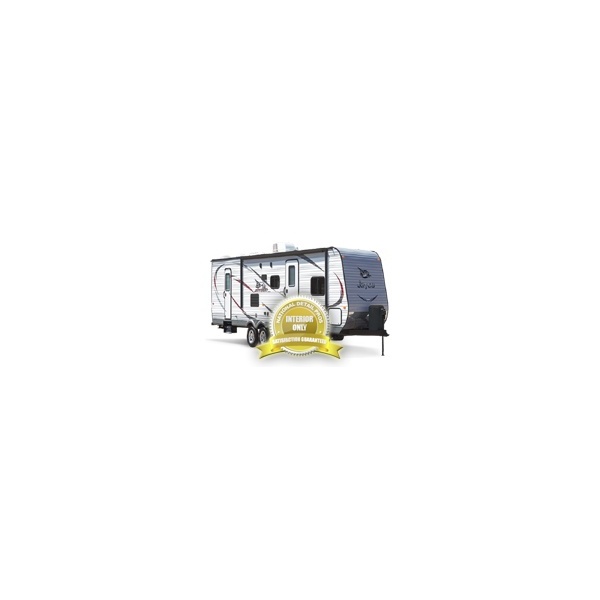 corrogated aluminum travel trailer exterior gold