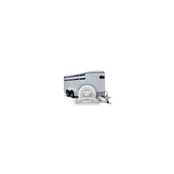 horse trailer silver