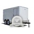 cargo trailer silver