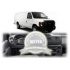 van interior exterior silver