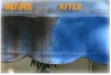 awning wash before after