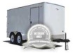 cargo trailer silver