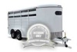 horse trailer silver