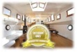 houseboat interior gold