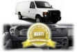 van interior exterior gold