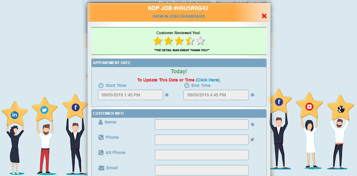 Promote <strong>5 Star</strong> Reviews On Your Social Media
