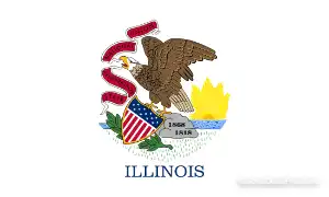 Illinois's Local State Flag.