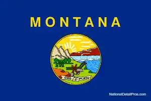 Montana's Local State Flag.