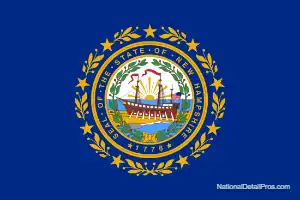 New Hampshire's Local State Flag.